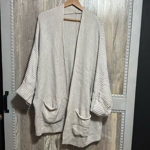 Oversized large grey sweater